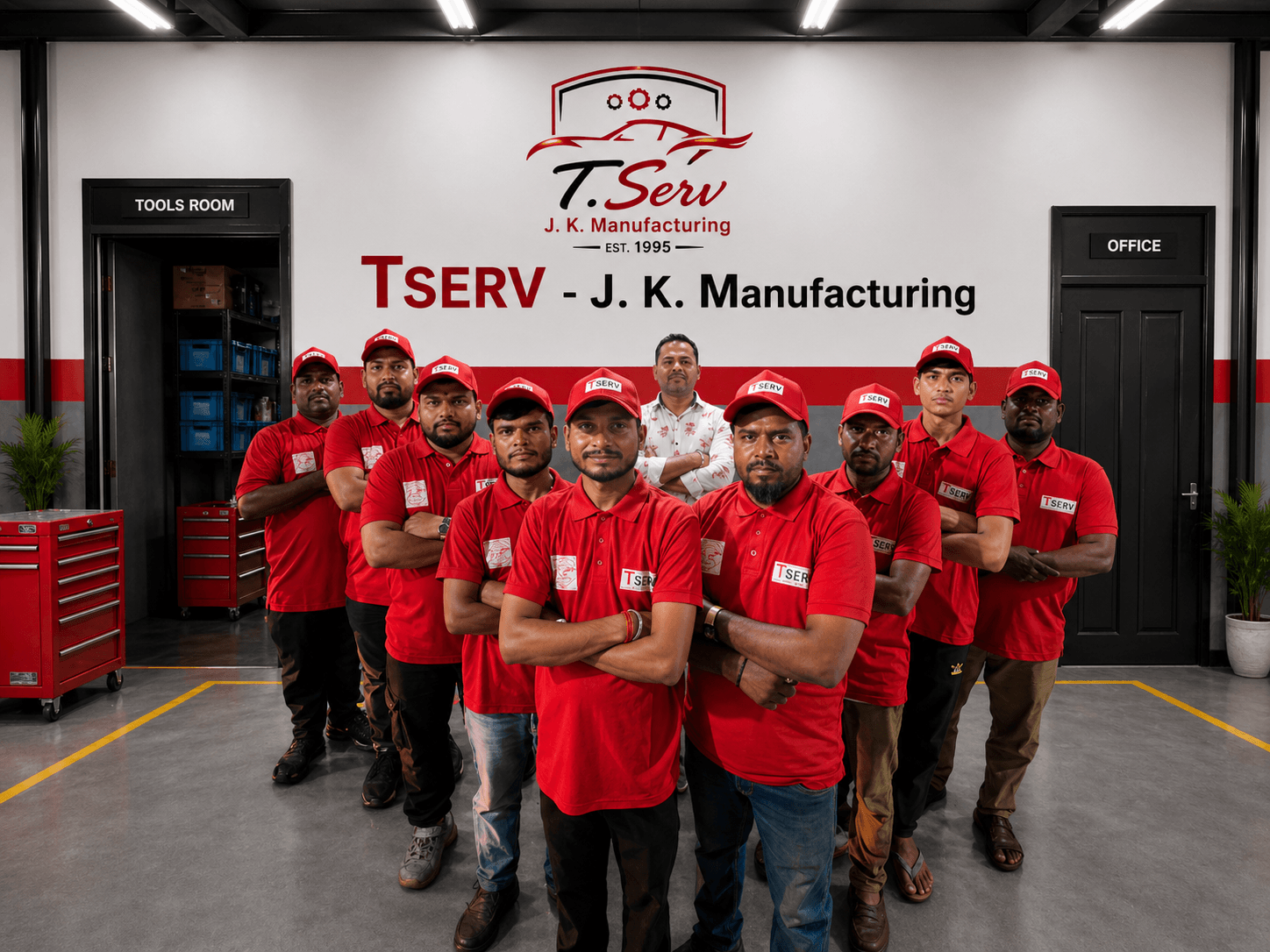 TServ J.K. Manufacturing Team